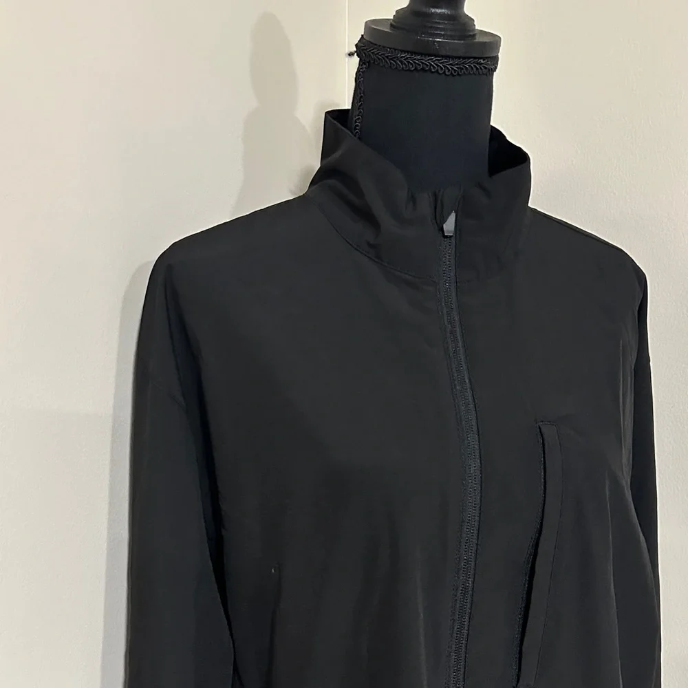 *WALTER HAGEN* Men’s Black Full-Zip Hydro Halt Utility Jacket Size Medium